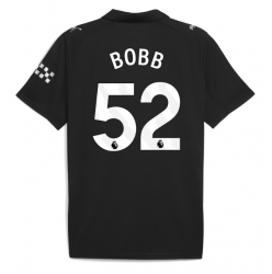 Manchester City Oscar Bobb #52 Auswärtstrikot 2025-26 Kurzarm