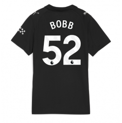 Manchester City Oscar Bobb #52 Auswärtstrikot Frauen 2025-26 Kurzarm