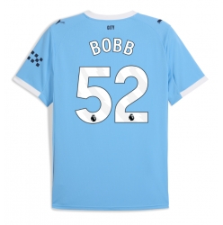 Manchester City Oscar Bobb #52 Heimtrikot 2025-26 Kurzarm