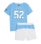 Manchester City Oscar Bobb #52 Heimtrikot Kinder 2025-26 Kurzarm (+ kurze hosen)