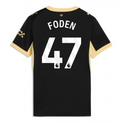 Manchester City Phil Foden #47 Auswärtstrikot Frauen 2026-27 Kurzarm