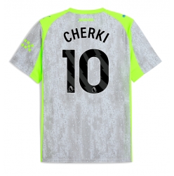 Manchester City Rayan Cherki #10 3rd trikot 2025-26 Kurzarm