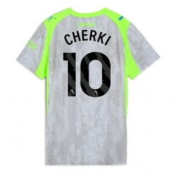 Manchester City Rayan Cherki #10 3rd trikot Frauen 2025-26 Kurzarm