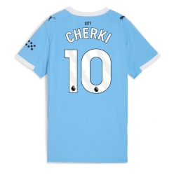 Manchester City Rayan Cherki #10 Heimtrikot Frauen 2025-26 Kurzarm