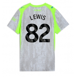 Manchester City Rico Lewis #82 3rd trikot Frauen 2025-26 Kurzarm