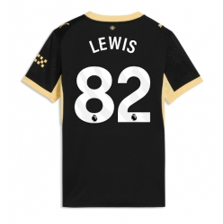 Manchester City Rico Lewis #82 Auswärtstrikot Frauen 2026-27 Kurzarm