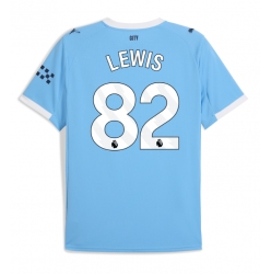 Manchester City Rico Lewis #82 Heimtrikot 2025-26 Kurzarm