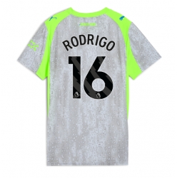 Manchester City Rodri Hernandez #16 3rd trikot Frauen 2025-26 Kurzarm