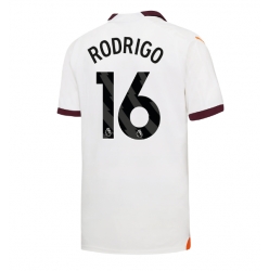Manchester City Rodri Hernandez #16 Auswärtstrikot 2023-24 Kurzarm