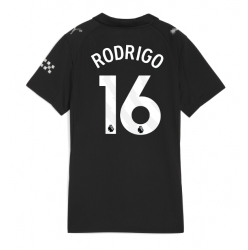 Manchester City Rodri Hernandez #16 Auswärtstrikot Frauen 2025-26 Kurzarm