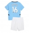 Manchester City Rodri Hernandez #16 Heimtrikot Kinder 2024-25 Kurzarm (+ kurze hosen)