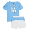 Manchester City Rodri Hernandez #16 Heimtrikot Kinder 2025-26 Kurzarm (+ kurze hosen)