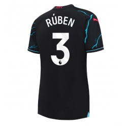 Manchester City Ruben Dias #3 3rd trikot Frauen 2023-24 Kurzarm