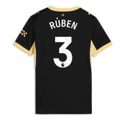 Manchester City Ruben Dias #3 Auswärtstrikot Frauen 2026-27 Kurzarm