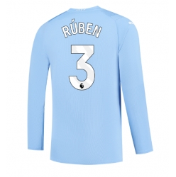 Manchester City Ruben Dias #3 Heimtrikot 2023-24 Langarm