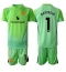 Manchester United Altay Bayindir #1 Torwart 3rd trikot Kinder 2025-26 Kurzarm (+ kurze hosen)