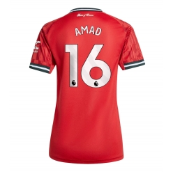 Manchester United Amad Diallo #16 Heimtrikot Frauen 2025-26 Kurzarm