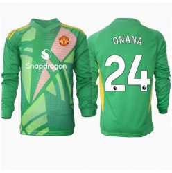 Manchester United Andre Onana #24 Torwart 3rd trikot 2024-25 Langarm