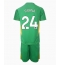Manchester United Andre Onana #24 Torwart 3rd trikot Kinder 2024-25 Kurzarm (+ kurze hosen)