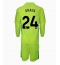 Manchester United Andre Onana #24 Torwart Auswärtstrikot Kinder 2024-25 Langarm (+ kurze hosen)