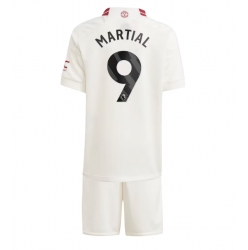 Manchester United Anthony Martial #9 3rd trikot Kinder 2023-24 Kurzarm (+ kurze hosen)