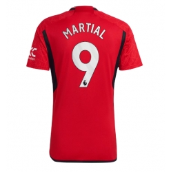 Manchester United Anthony Martial #9 Heimtrikot 2023-24 Kurzarm