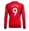 Manchester United Anthony Martial #9 Heimtrikot 2023-24 Langarm