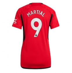Manchester United Anthony Martial #9 Heimtrikot Frauen 2023-24 Kurzarm