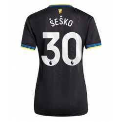 Manchester United Benjamin Sesko #30 3rd trikot Frauen 2025-26 Kurzarm
