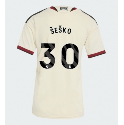 Manchester United Benjamin Sesko #30 3rd trikot Frauen 2026-27 Kurzarm