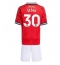 Manchester United Benjamin Sesko #30 Heimtrikot Kinder 2025-26 Kurzarm (+ kurze hosen)