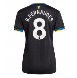 Manchester United Bruno Fernandes #8 3rd trikot Frauen 2025-26 Kurzarm