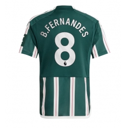 Manchester United Bruno Fernandes #8 Auswärtstrikot 2023-24 Kurzarm