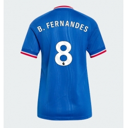 Manchester United Bruno Fernandes #8 Auswärtstrikot Frauen 2026-27 Kurzarm