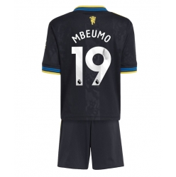 Manchester United Bryan Mbeumo #19 3rd trikot Kinder 2025-26 Kurzarm (+ kurze hosen)