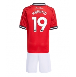 Manchester United Bryan Mbeumo #19 Heimtrikot Kinder 2025-26 Kurzarm (+ kurze hosen)