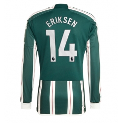 Manchester United Christian Eriksen #14 Auswärtstrikot 2023-24 Langarm