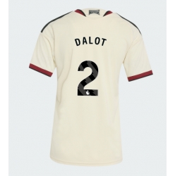 Manchester United Diogo Dalot #2 3rd trikot Frauen 2026-27 Kurzarm