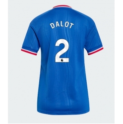 Manchester United Diogo Dalot #2 Auswärtstrikot Frauen 2026-27 Kurzarm