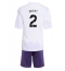 Manchester United Diogo Dalot #2 Auswärtstrikot Kinder 2025-26 Kurzarm (+ kurze hosen)