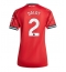 Manchester United Diogo Dalot #2 Heimtrikot Frauen 2025-26 Kurzarm