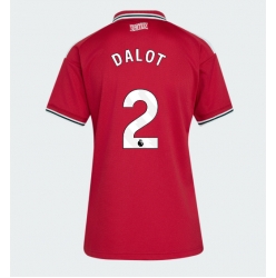 Manchester United Diogo Dalot #2 Heimtrikot Frauen 2026-27 Kurzarm