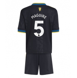 Manchester United Harry Maguire #5 3rd trikot Kinder 2025-26 Kurzarm (+ kurze hosen)