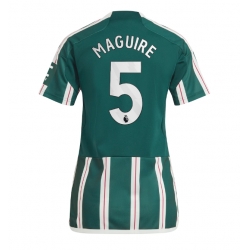 Manchester United Harry Maguire #5 Auswärtstrikot Frauen 2023-24 Kurzarm
