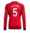 Manchester United Harry Maguire #5 Heimtrikot 2023-24 Langarm