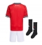 Manchester United Heimtrikot Kinder 2025-26 Kurzarm (+ kurze hosen)