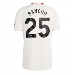 Manchester United Jadon Sancho #25 3rd trikot 2023-24 Kurzarm