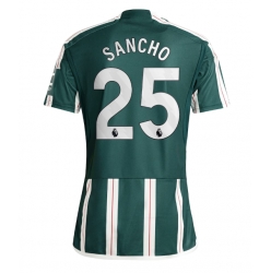 Manchester United Jadon Sancho #25 Auswärtstrikot 2023-24 Kurzarm