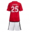 Manchester United Jadon Sancho #25 Heimtrikot Kinder 2023-24 Kurzarm (+ kurze hosen)