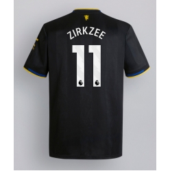 Manchester United Joshua Zirkzee #11 3rd trikot 2025-26 Kurzarm